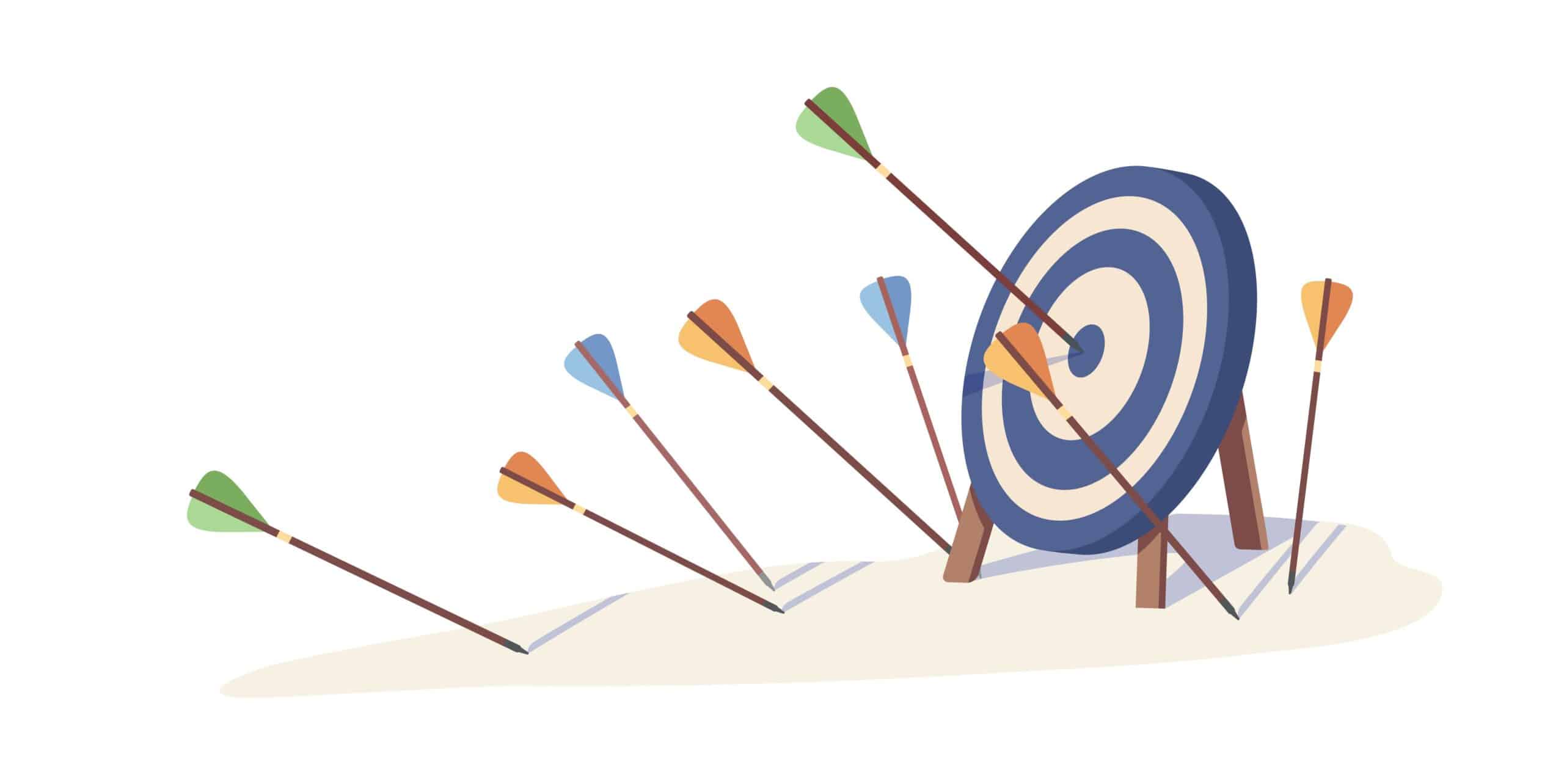 Arrows missing a target.